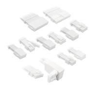 Kolink Kit d'extension de câbles Core Pro tressés 12V-2x6 Typ 2 Blanc brillant