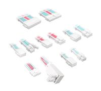 Kolink Core Pro Braided Cable Extension Kit 12V-2x6 Typ 2 - Brilliant White/Neon Blue/Pure Pink
