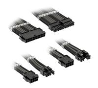 Kolink Core Standard Braided Cable Extension Kit - Jet Black/Gunmetal Grey