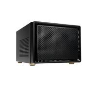 Kolink GEKL-006 Cube Noir : Boîtier PC Cube Micro ATX/Mini-ITX, 260x190x280mm, Acier/Plastique, 3x3.5", 4x2.5", Vent. 120mm, Filtre Anti-poussière