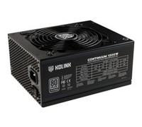 kolink continuum 80 plus platinum alimentation, modular - 1200 watt noir