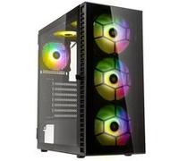 Kolink Observatory HF Glass ARGB Midi-Tower - Schwarz