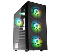 Tour midi Kolink Observatory HF Plus Mesh ARGB Boîtier PC noir