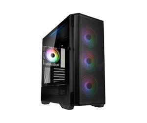 Kolink Observatory Y Mesh ARGB - Boîtier PC Midi Tower ATX/EATX, 2x3.5", 3x2.5", 3x120/140mm avant, 1x120/140mm arrière, USB 3.2 Gen 1