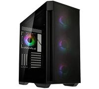 Kolink Observatory Z Mesh ARGB E-ATX Boîtier Informatique midi-Tour, 4 Ventilateurs ARGB préinstallés, Panneau latéral en Verre trempé avec Fonction Quick-Release