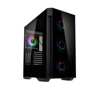 Kolink Boîtier PC Observatory Z ARGB – 4 ventilateurs LED pré-installés – Noir