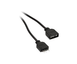 Kolink PGW-AC-KOL-041 : Câble d'Extension ARGB Universel 3-Pin, 5V, Longueur 0.5m, Noir - Compatibilité Châssis PC Universel