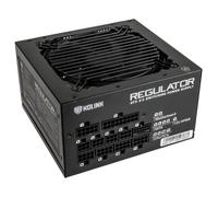 Alimentation de la série Kolink Regulator, 80 Plus Gold, ATX 3.0, Entièrement modulaire, PCIe 5.0, 12VHPWR, Condensateurs Japonais à 100%, 140 mm, 750 W
