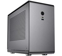 Kolink Rocket V2 Aluminium Boitier PC Mini ITX - Tour D'ordinateur Vide - Boitier PC Gamer - Tour de PC avec Ventilateur - Toure PC Gameur en Aluminium - Gris métal
