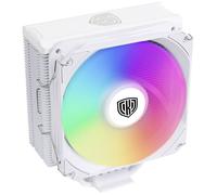 Kolink Umbra EX180 ARGB White CPU Cooler - 120 mm Dissipateur thermique pour processeur avec ventilateur Intel® 1700, Intel® 1200