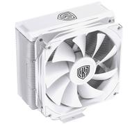 Kolink Umbra EX180 White Edition CPU Cooler - 120 mm Dissipateur thermique pour processeur avec ventilateur Intel® 1700, Intel®