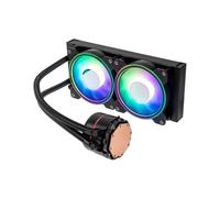 Kolink Umbra Void 240 AIO : Kit Watercooling CPU, radiateur 274mm, 2x120mm ARGB PWM, 110.78 m³/h, sockets AM5/AM4/LGA1700/1200