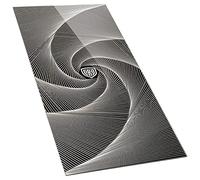 Kolink Unity Nexus Radial Tempered Glass, Alternative Front Panel for Unity Nexus Midi Tower PC Case, Alternative ARGB Spare Faceplate with Radial Design