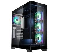 Kolink Boîtier PC Unity Peak ARGB Midi-Tower – Verre trempé – Noir