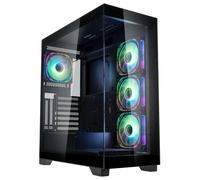 Kolink Boîtier PC Unity Peak ARGB Midi-Tower – Verre trempé – Noir