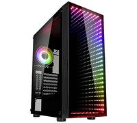 Kolink Boîtier PC Midi VOID RIFT – ARGB, verre trempé, GPU vertical – Noir