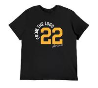 KOLITY Caitlin Clark T-Shirt Heavyweights Oversized Plain t Shirts Men Black 3XL