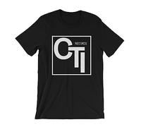 KOLITY CTI Records T Shirt - Record Label Jazz Wes Montgomery Herb Alpert George Benson Black M