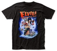 KOLITY GOKO Elvira Mistress of The Dark Vintage T-Shirt Cotton Black L