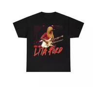 KOLITY Lita Ford T-Shirt Black L