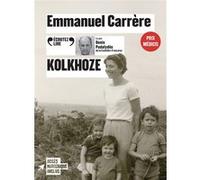 Emmanuel Carrère – Kolkhoze – Lu par Denis Podalydès – CD audio – Gallimard