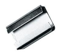 Koll Packband Manchon de fermeture B16xL28mm pour bande d'acier d'emballage 16mm galvanisée Quantité:3000