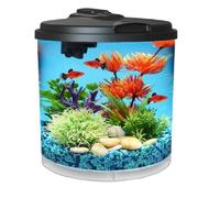 Koller Products AquaView Kit de démarrage pour Aquarium avec lumière LED 7 Couleurs et Filtre d'alimentation, idéal pour Une variété de Poissons tropicaux