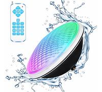 KOLLNIUN Par56 éclairage de piscine 42W lumière subaquatique RGB projecteur de piscine avec télécommande lampes de projecteur de pool 12V AC/DC IP68