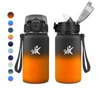 KollyKolla Bouteille d'eau en Acier Inoxydable 500ml, Gourde avec Paille, Bouteille d'eau Étanche, Gourde Isotherme pour Camping, Fille, Garcon, Adulte, Extérieur, l'École, Yoga