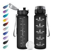 KollyKolla Gourde Enfant 500ml, Motivation,Marqueur de Temps, Bouteille d'eau Étanche,avec Filtre, Reutilisable pour Garçons, Fille, l'École, Bureau, Extérieur, Camping, Yoga