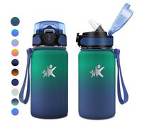 KollyKolla Gourde Isotherme 500ml, Bouteille Isotherme Double Paroi, Gourde Reutilisable aver Paille, sans BPA, Anti-Fuite, Bouteille Isotherme pour Enfant, Adulte, l'école, Fitness, Camping