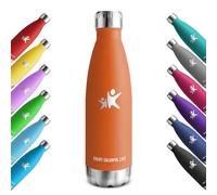 KollyKolla Gourde Isotherme, 500ml, Gourde Inox sans BPA, Bouteille d'eau Reutilisable, Etanche, Isolation Double Paroi, Bouteille Isotherme Acier Inoxydable, pour Enfant, Adulte, Sport, École, Bureau
