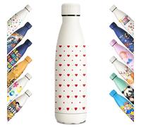 KollyKolla Gourde Isotherme Enfant, Gourde Inox 500ml, Impression 3D Gourde Isotherme, Sans BPA, Gourde Reutilisable, Bouteille Isotherme pour Enfant, Adultes, Sport, Bureau