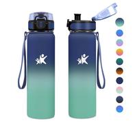 KollyKolla Isotherme 500ml, Gourde Inox sans BPA, Gourde Metal, Réutilisable, Anti Fuite, Bouteille Isotherme en Acier Inoxydable pour Enfant & Adulte, École, Bureau, Outdoor, Sport