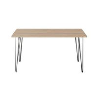 KOLM Bureau Voss chêne Sonoma Compatible avec Espace de Travail - 138x68 cm, Hauteur 74 cm