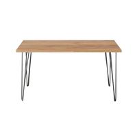 KOLM Bureau Voss Compatible avec Bureau et Espace de Travail - 138x68 cm chêne Craft