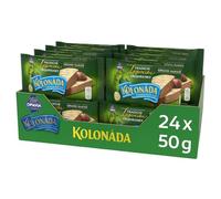 Kolonáda Lot de 24 paquets de papier gaufrette de courance Triangles Cacao 24 x 50 g