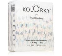 Kolorky Day Rain&Rainbow couches jetables taille L 8-13 Kg 19 pcs