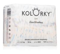 Kolorky Day Rain&Rainbow couches jetables taille S 3-6 Kg 25 pcs