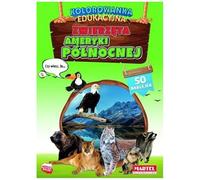 Kolorowanka edukacyjna Zwierzęta Ameryki Północnej