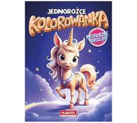 Kolorowanka Jednorożce z naklejkami metalicznymi