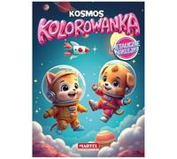 Kolorowanka Kosmos z naklejkami metalicznymi