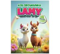 Kolorowanka Lamy z naklejkami