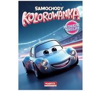 Kolorowanka Samochody z naklejkami metalicznymi