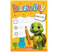 Kolorowanka z naklejkami Kształty