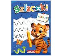 Kolorowanka z naklejkami Szlaczki