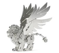 Kolotesame Puzzle 3D en métal Puzzle 3D en métal de Type pour Adultes, kit de Construction de Lion à Monter soi-même, Figurine de Construction Fantastique pour Joueurs ou décoration de Bureau