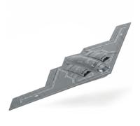 kolotesame Quick Build B-2 Spirit Stealth Bomber Model Kit 1/200, 20 pièces en plastique USAF Strategic Heavy Bomber pour collection et cadeau