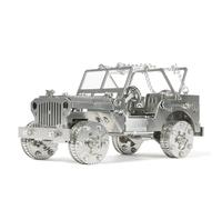 Kolotesame Véhicule Tout-Terrain Classique Puzzle 3D en métal pour Adultes pour kit de Construction immersif à Faire soi-même avec Outil modèle de Voiture 3D Hommes Cadeau ou décoration de Bureau.