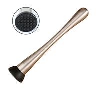 Kolroo Pilon à Cocktail, Pilon Mojito Acier Inoxydable Cocktail de Pilon 23cm,Mojito INOX Pilon pour Boisson Cuisine Bar Restaurant